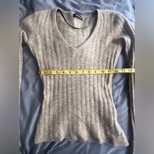 Light Grey Naadam Cashmere Sweater